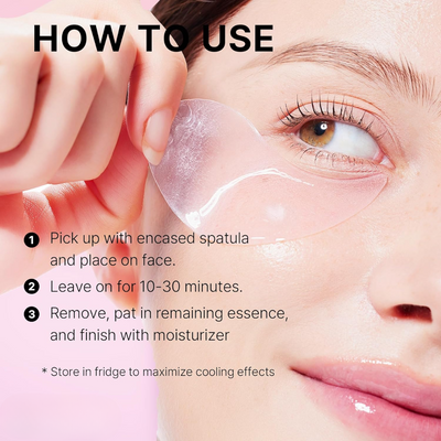 Peptide Hydrogel Eye Patches
